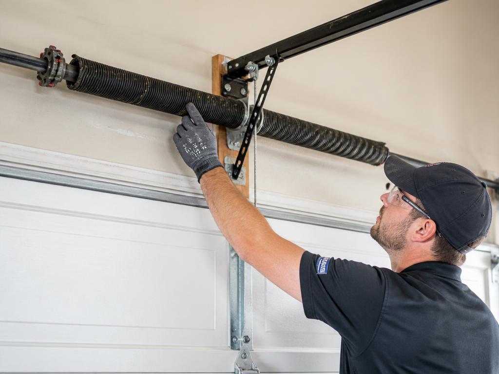 Garage door spring repair and replacement service in Wesley Chapel, NC by Wesley Chapel Garage Door Repair